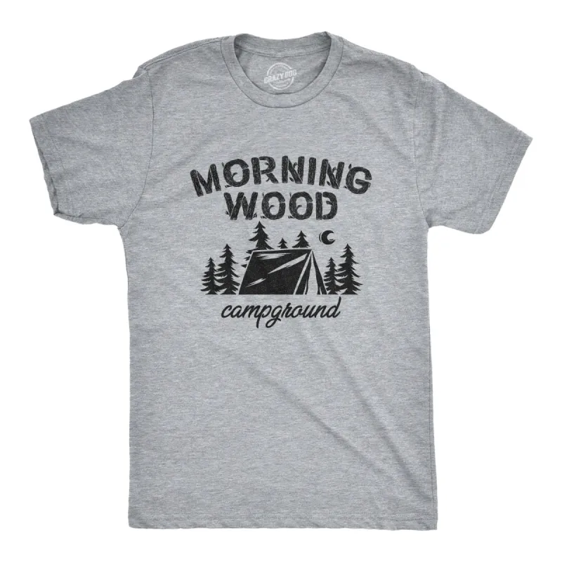 Morningwood Campground Men's T Shirt sold by Crazy Dog T-Shirts