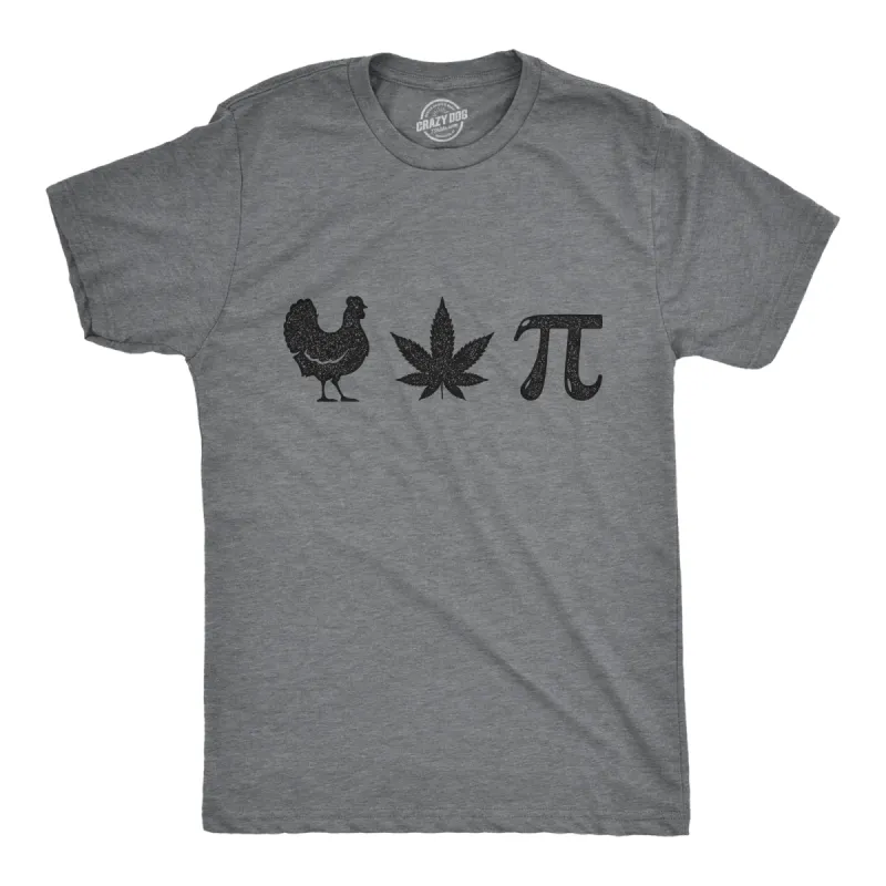 Chicken Pot Pi Men's T Shirt sold by Crazy Dog T-Shirts