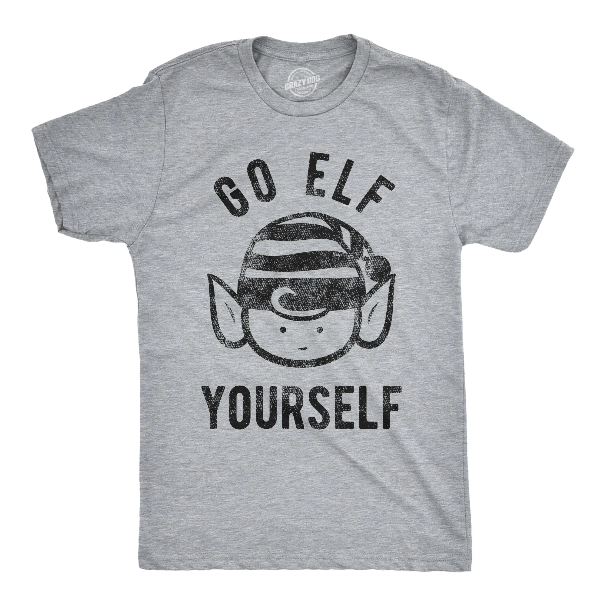 Go Elf Yourself Men's T Shirt sold by Crazy Dog T-Shirts