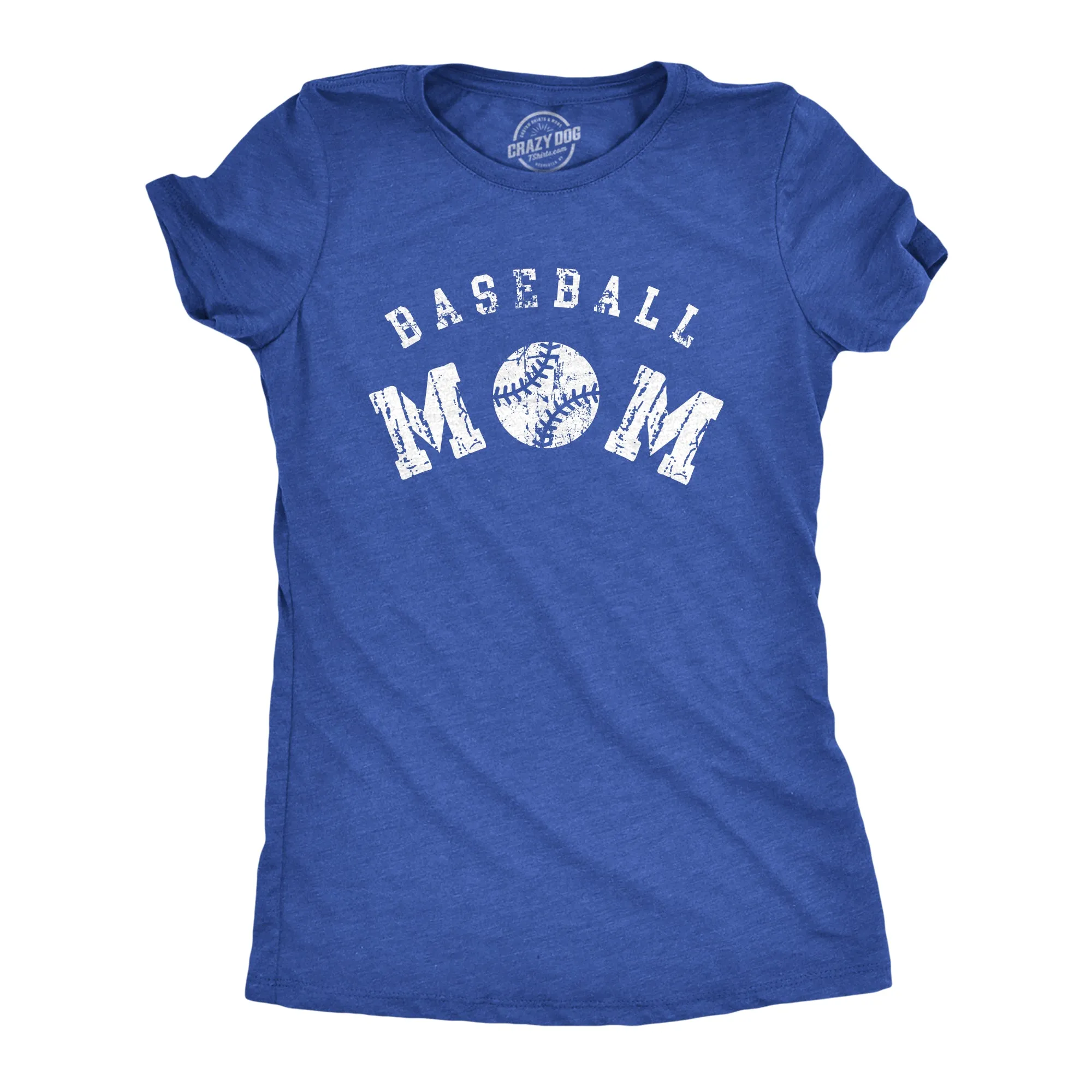 Baseball Mom Women's T Shirt sold by Crazy Dog T-Shirts