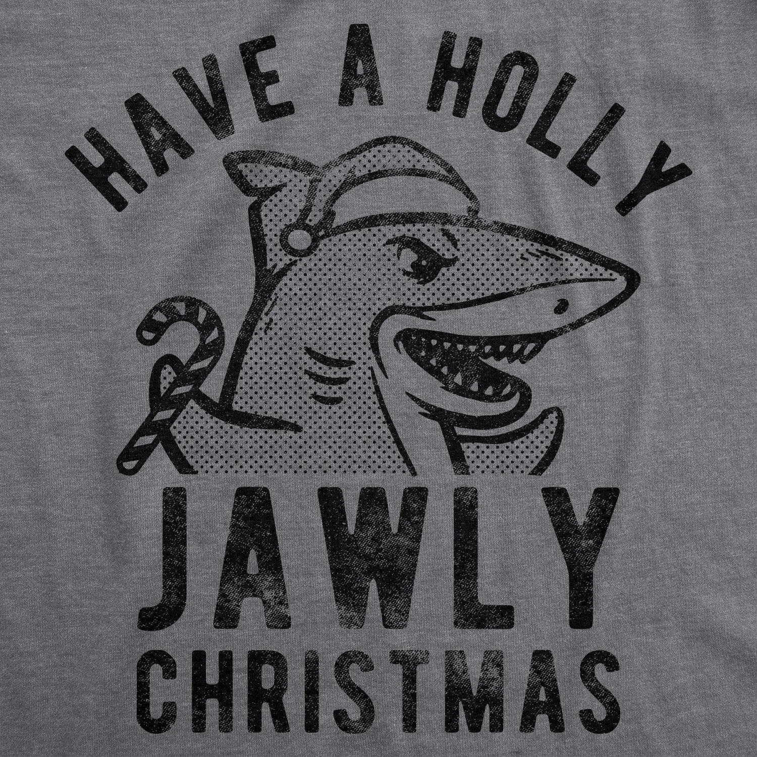 Have A Holly Jawly Christmas Women's T Shirt sold by Crazy Dog T-Shirts product image thumbnail 2