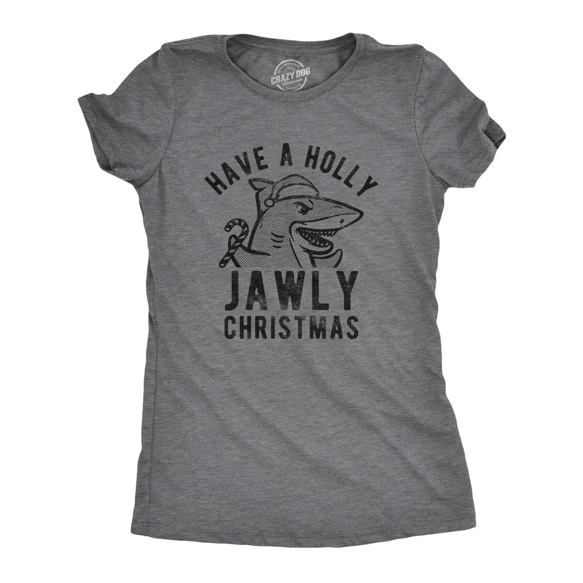Have A Holly Jawly Christmas Women's T Shirt sold by Crazy Dog T-Shirts