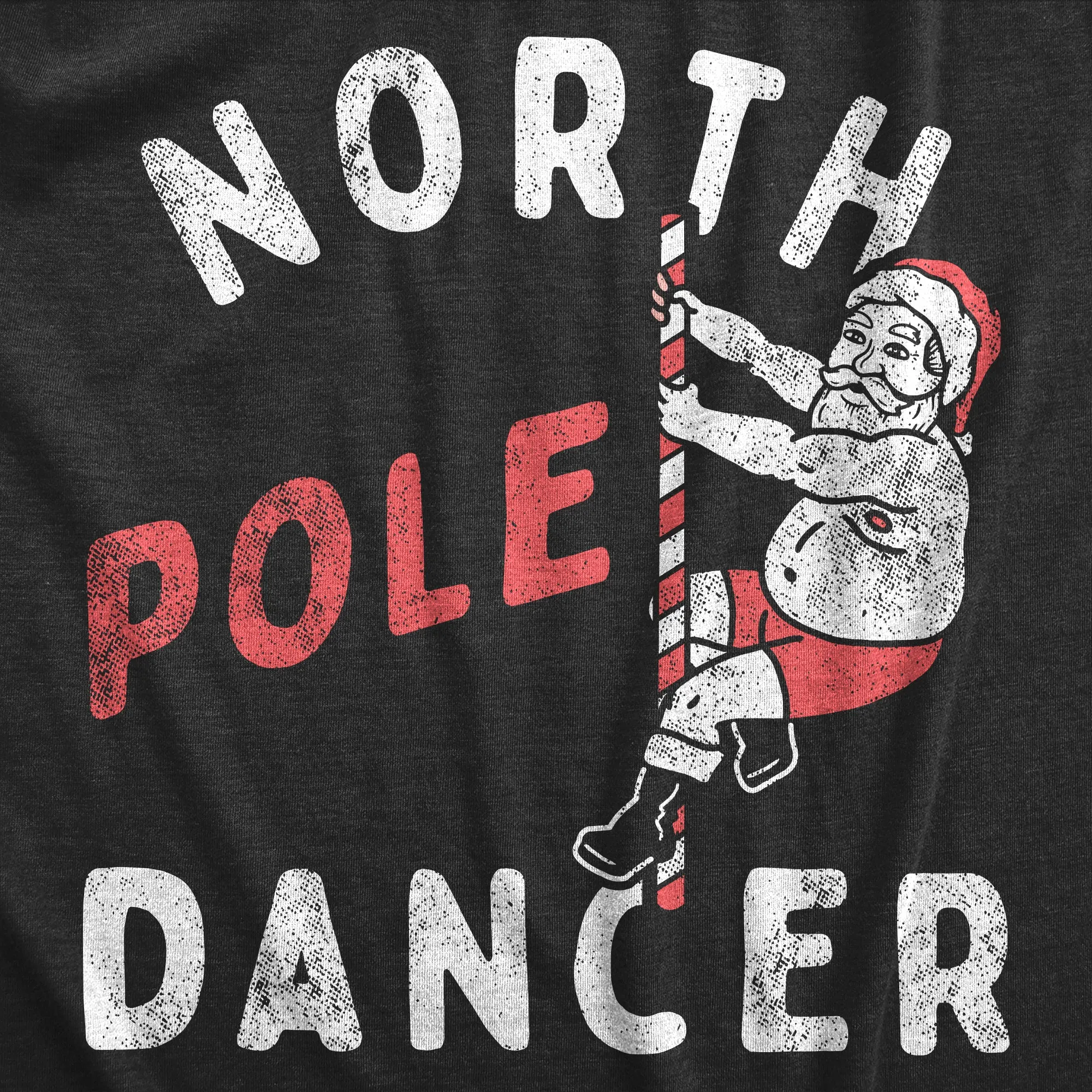 North Pole Dancer Women's T Shirt sold by Crazy Dog T-Shirts product image thumbnail 2