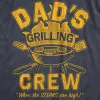 Dads Grilling Crew Men's T Shirt sold by Crazy Dog T-Shirts