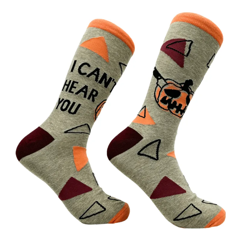 Men's I Cant Hear You Socks sold by Crazy Dog T-Shirts