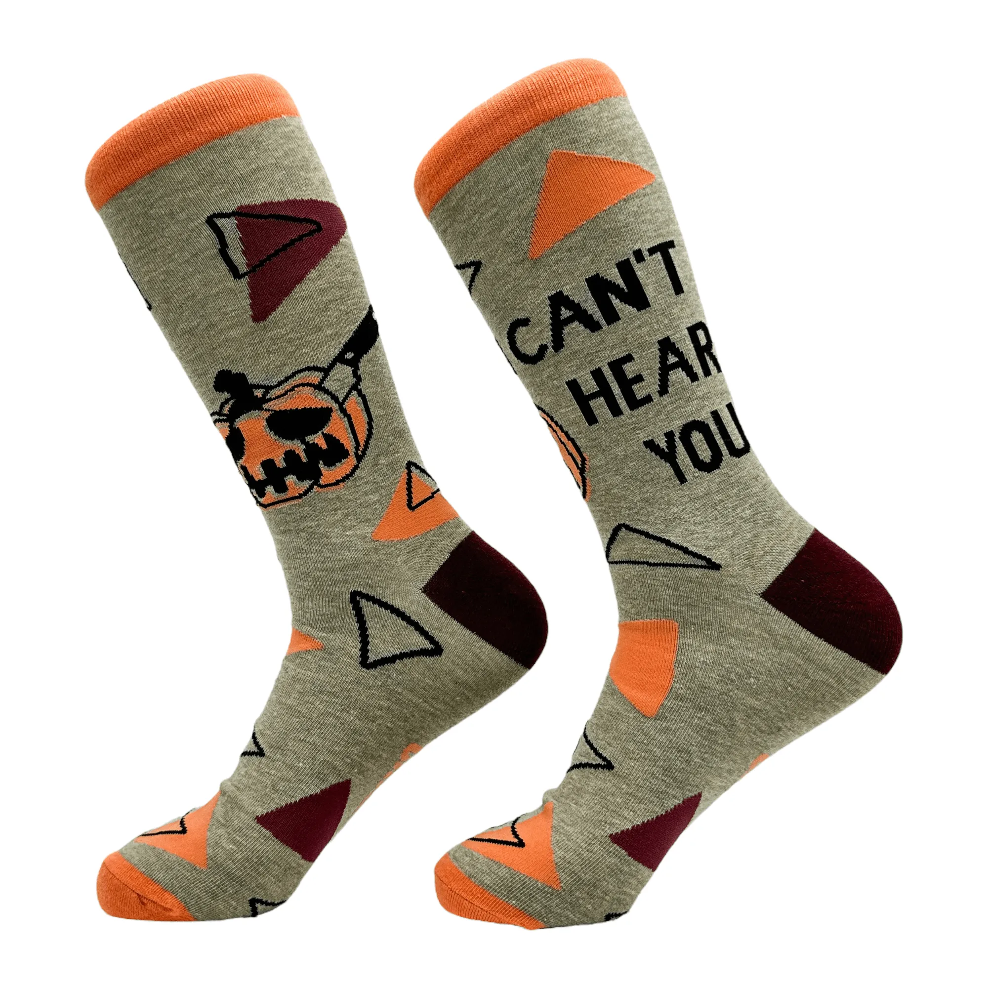 Men's I Cant Hear You Socks sold by Crazy Dog T-Shirts product image thumbnail 2