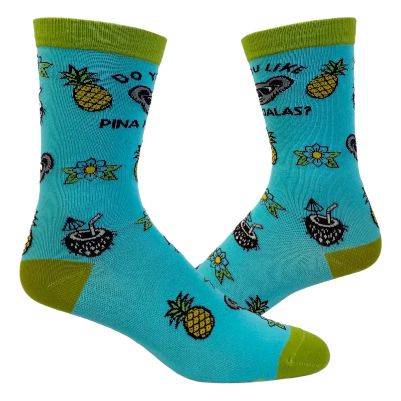 Womens Do You Like Pina Koalas? Socks sold by Crazy Dog T-Shirts