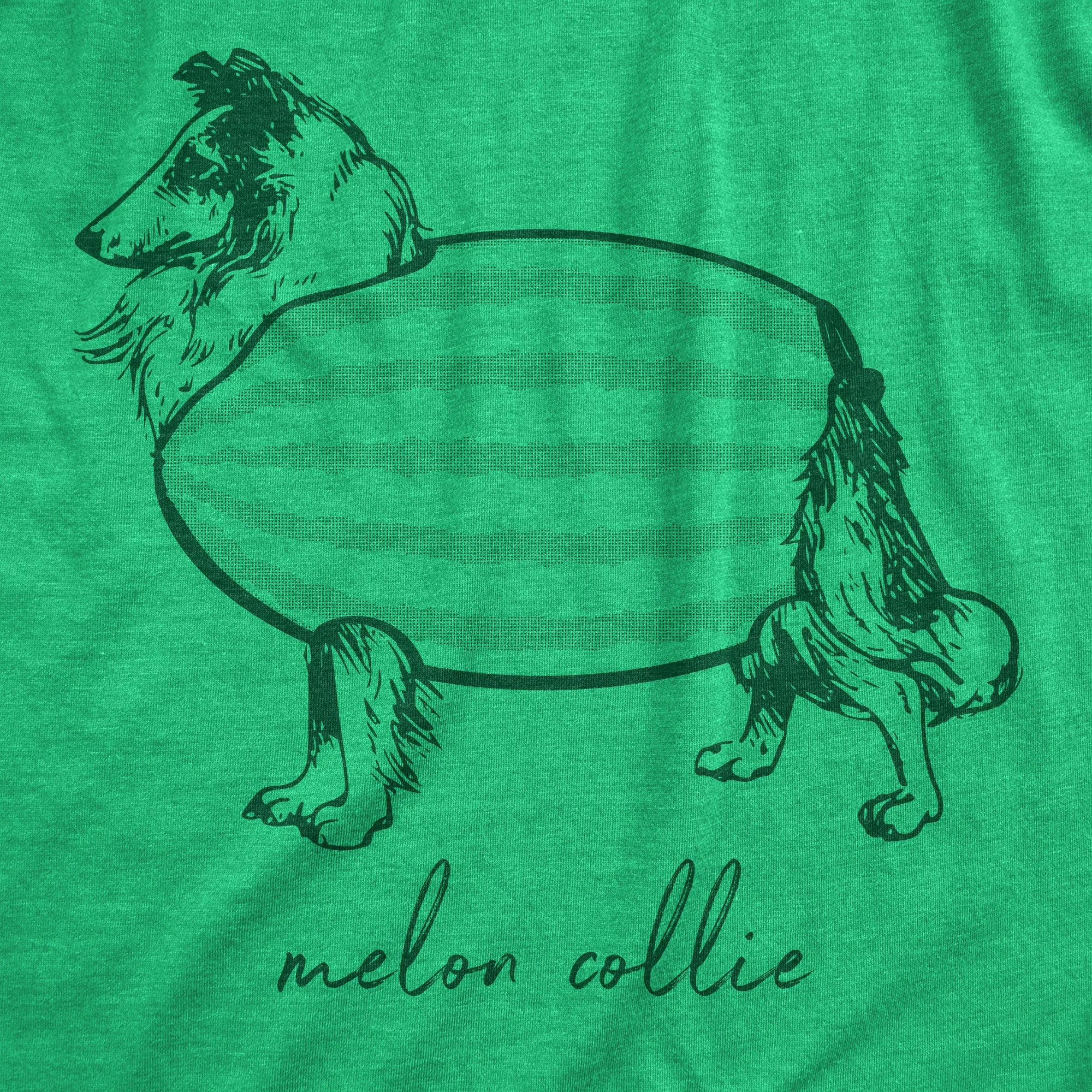 Melon Collie Women's T Shirt sold by Crazy Dog T-Shirts product image thumbnail 2