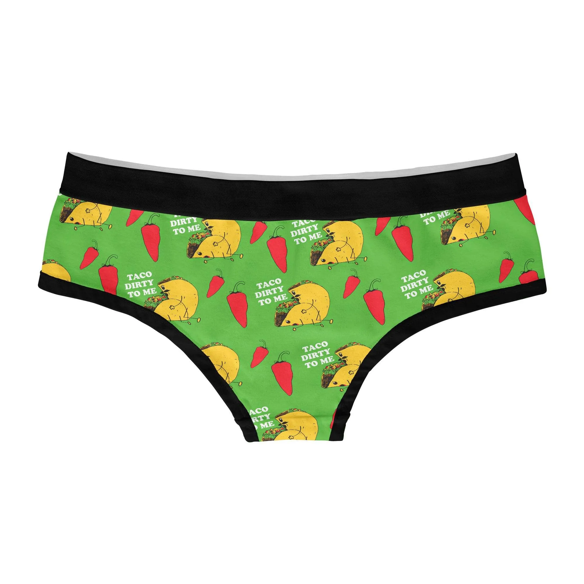Taco Dirty To Me Hipster Underwear sold by Crazy Dog T-Shirts product image thumbnail 2