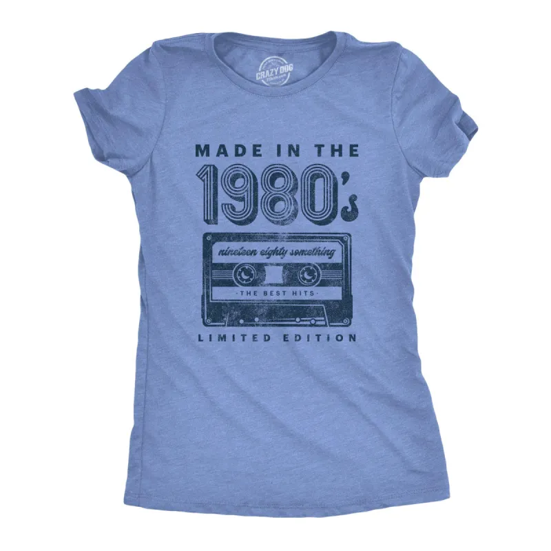 Made In The 1980s Women's T Shirt sold by Crazy Dog T-Shirts