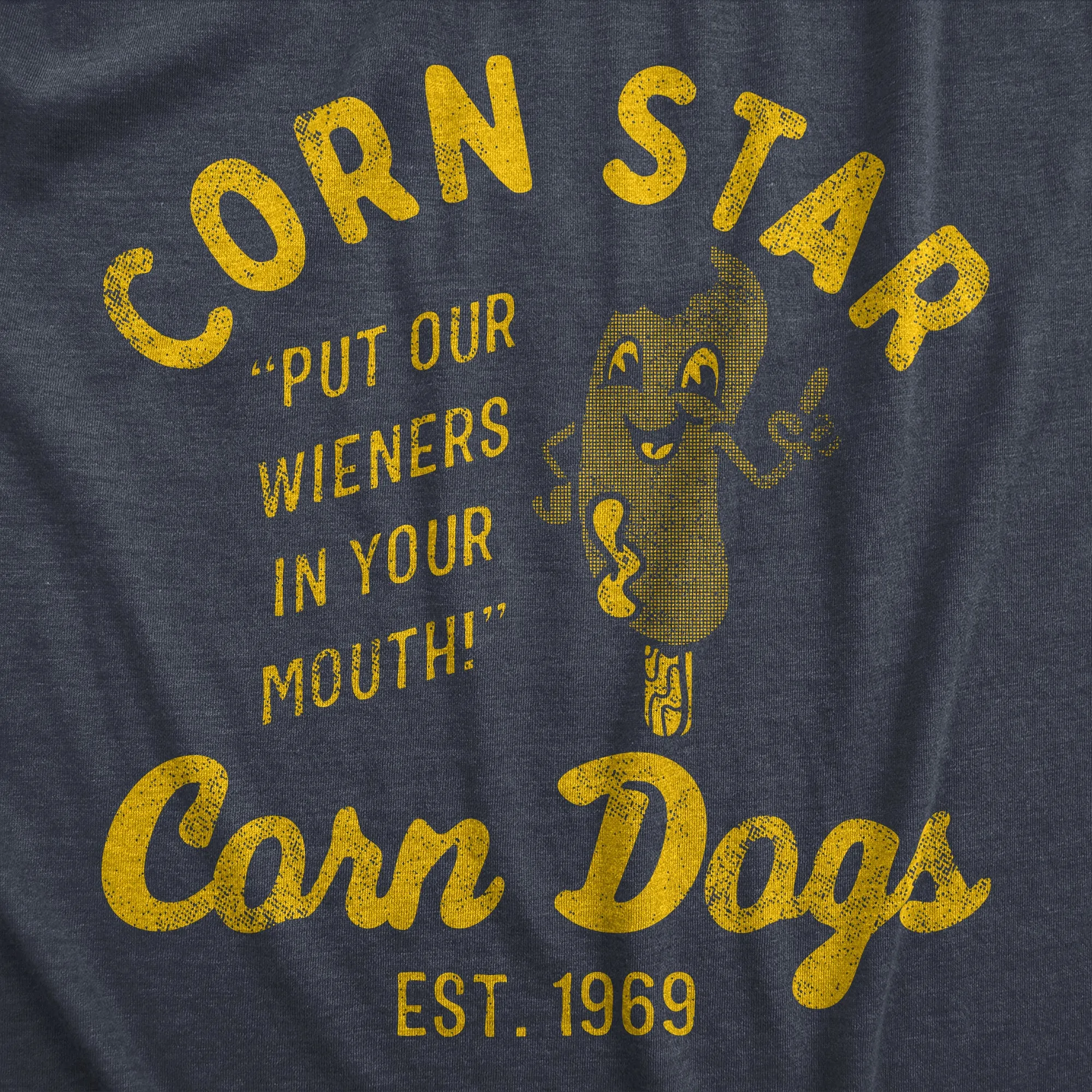 Corn Star Corn Dogs Men's T Shirt sold by Crazy Dog T-Shirts product image thumbnail 2