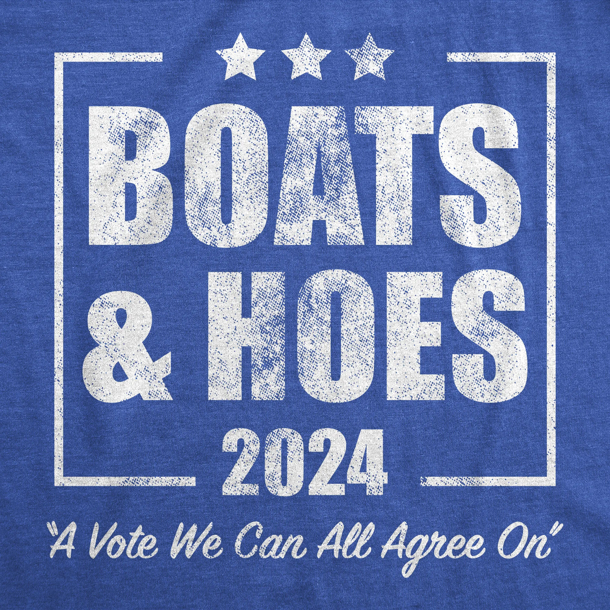 Boats And Hoes 2024 Men's T Shirt sold by Crazy Dog T-Shirts product image thumbnail 2