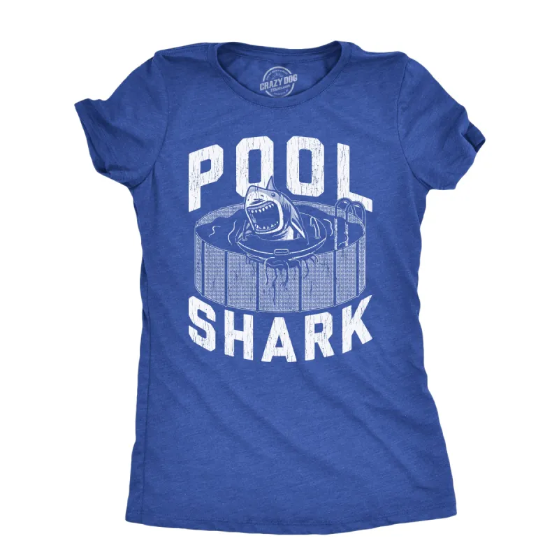 Pool Shark Women's T Shirt sold by Crazy Dog T-Shirts