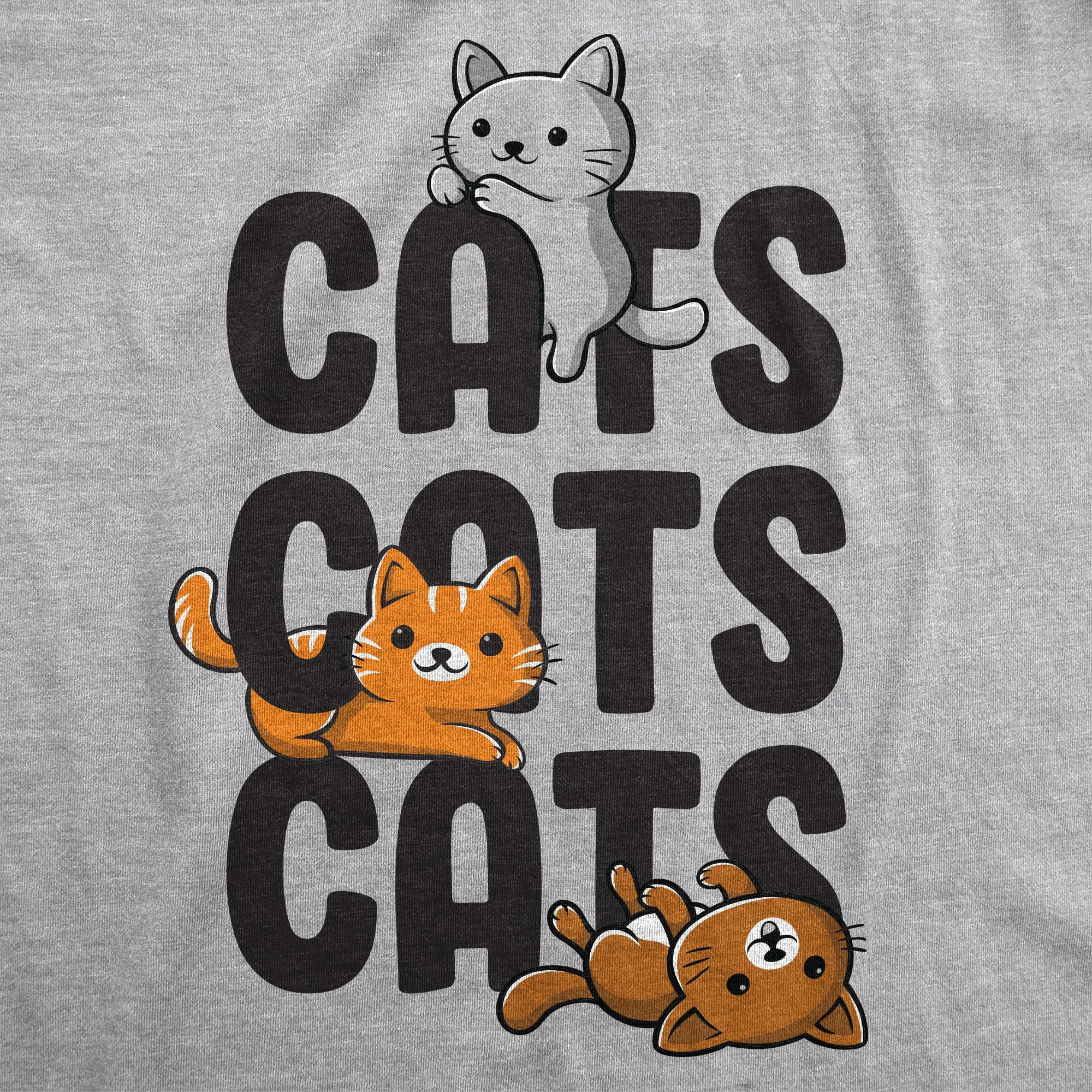 Cats Cats Cats Women's T Shirt sold by Crazy Dog T-Shirts product image thumbnail 2