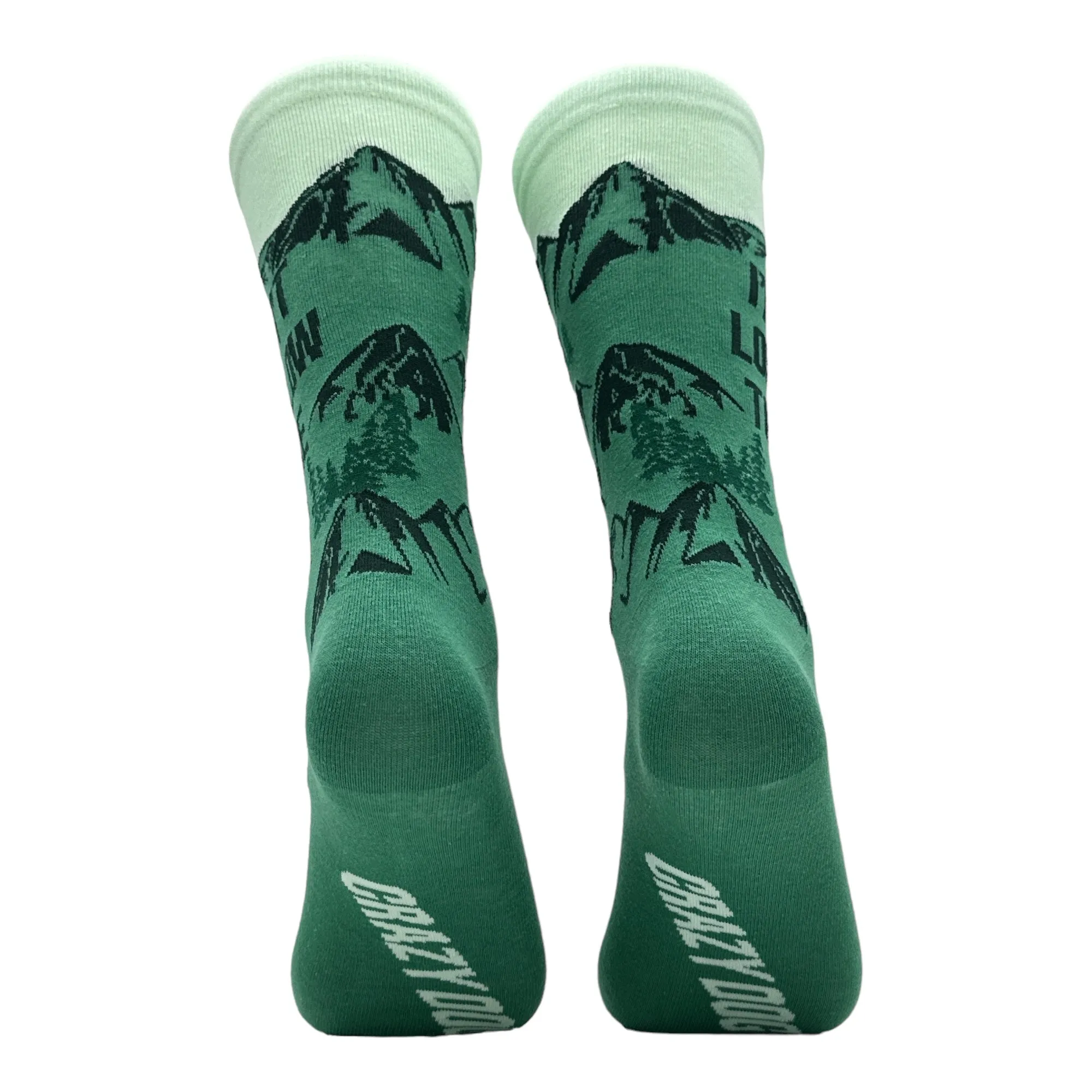 Men's Im Lost Too Socks sold by Crazy Dog T-Shirts product image thumbnail 4