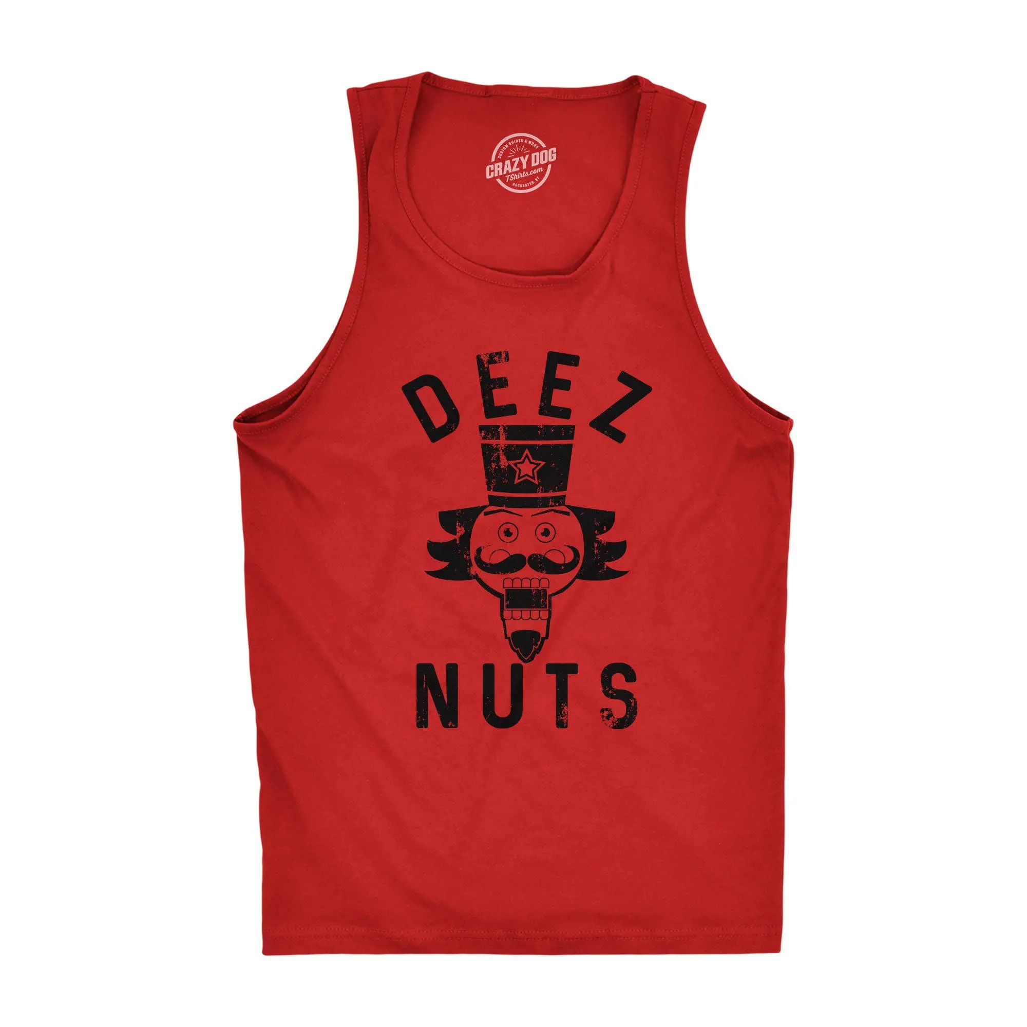 Deez Nuts Men's Tank Top sold by Crazy Dog T-Shirts