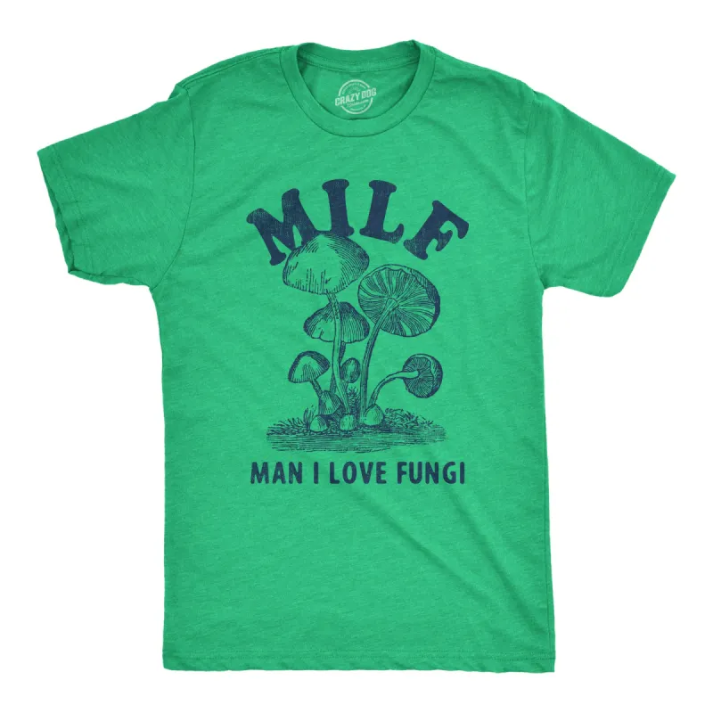 MILF Man I Love Fungi Men's T Shirt sold by Crazy Dog T-Shirts