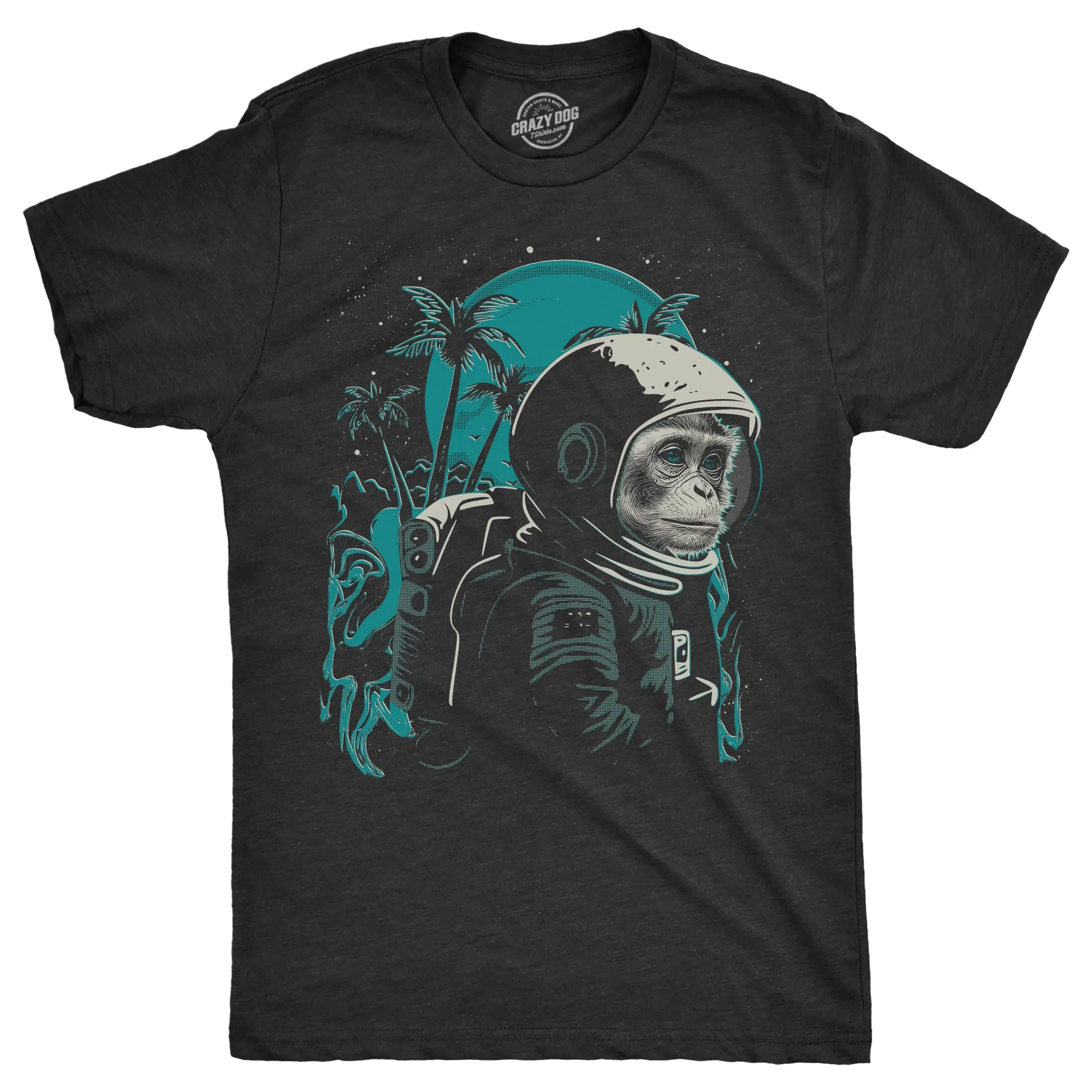 Space Monkey Men's T Shirt sold by Crazy Dog T-Shirts