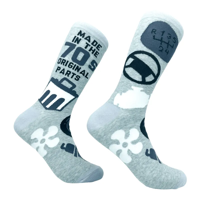 Men's Made In The 70s Socks sold by Crazy Dog T-Shirts