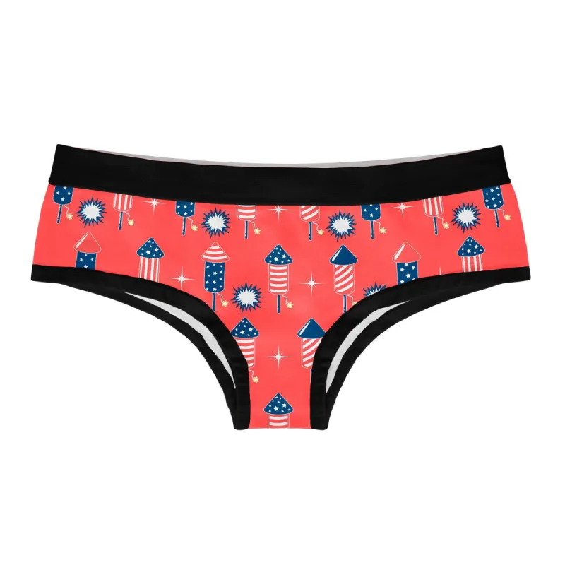 Just Here To Bang Hipster Underwear sold by Crazy Dog T-Shirts