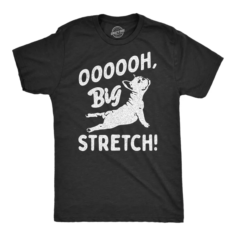 OOOOOH Big Stretch Dog Men's T Shirt sold by Crazy Dog T-Shirts