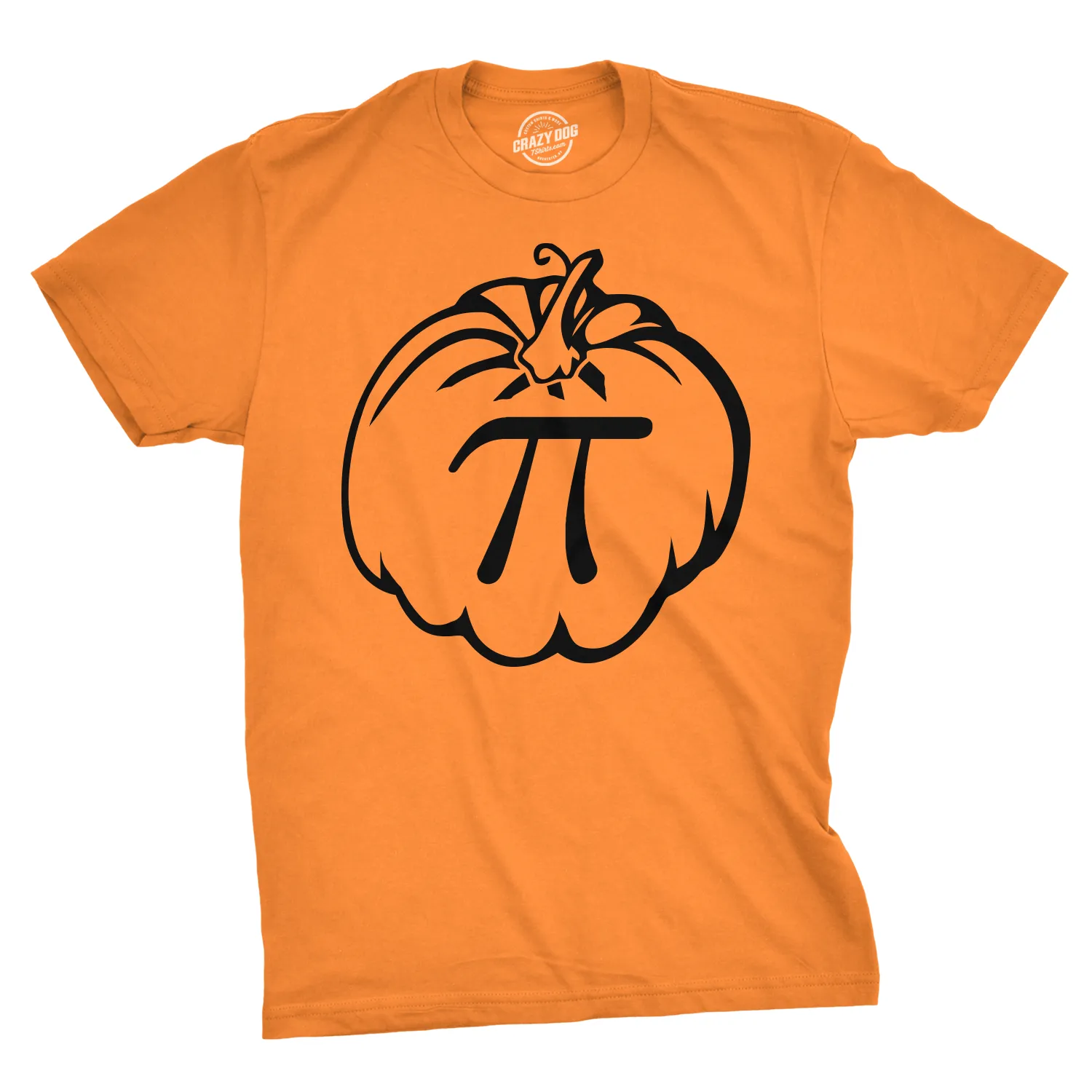 Pumpkin Pi Men's T Shirt sold by Crazy Dog T-Shirts