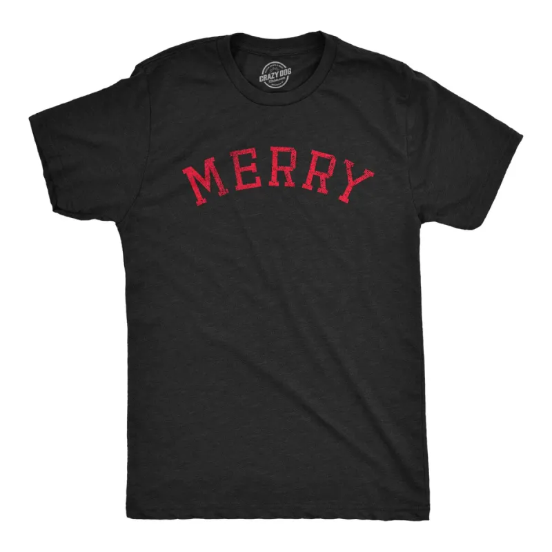Merry Men's T Shirt sold by Crazy Dog T-Shirts