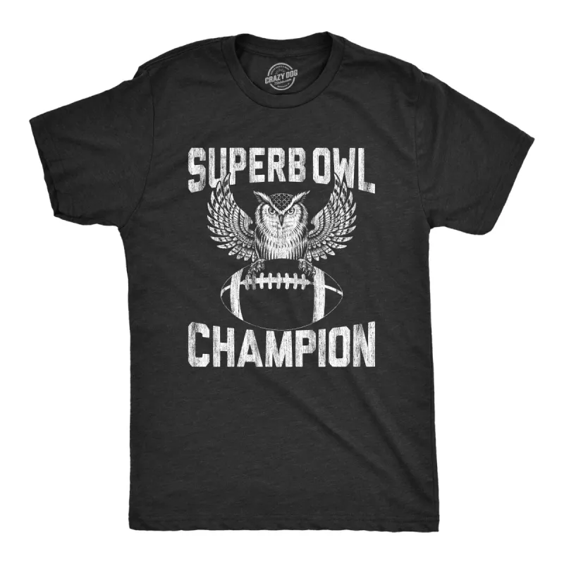 Superb Owl Men's T Shirt sold by Crazy Dog T-Shirts