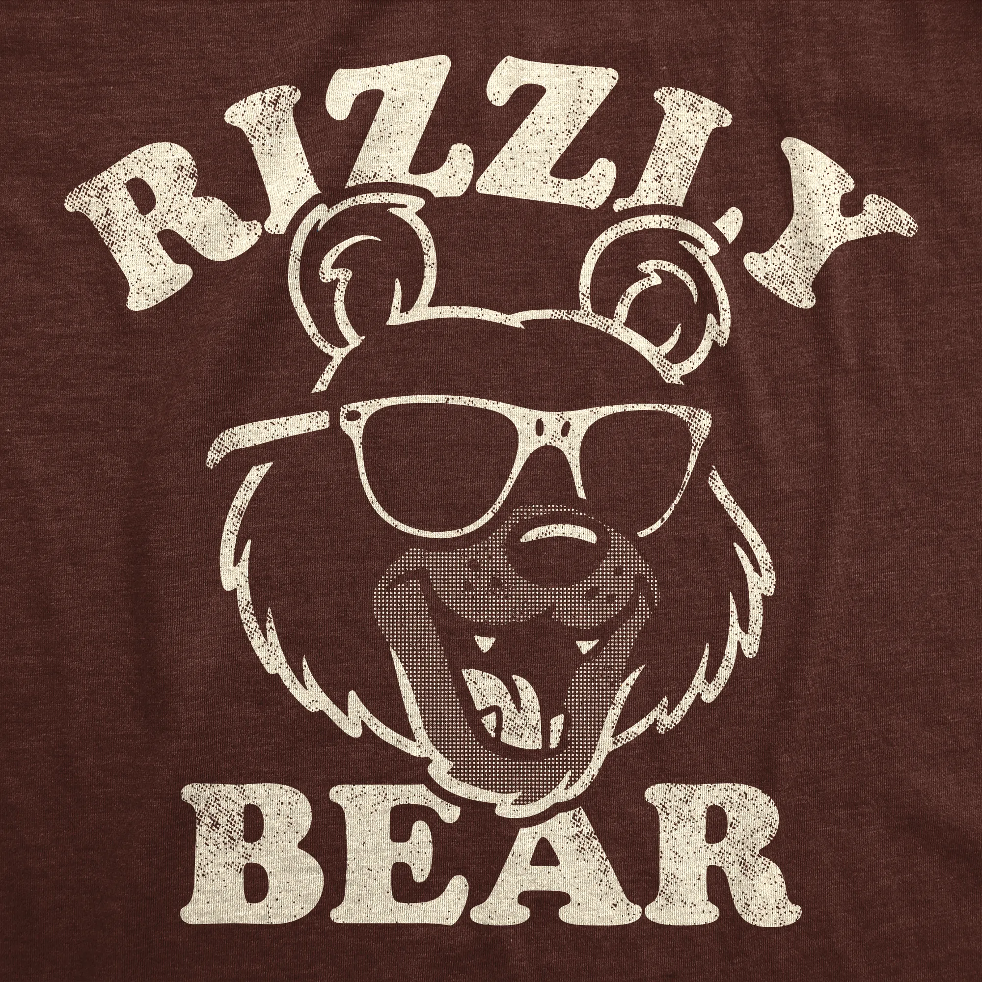 Rizzly Bear Men's T Shirt sold by Crazy Dog T-Shirts product image thumbnail 2