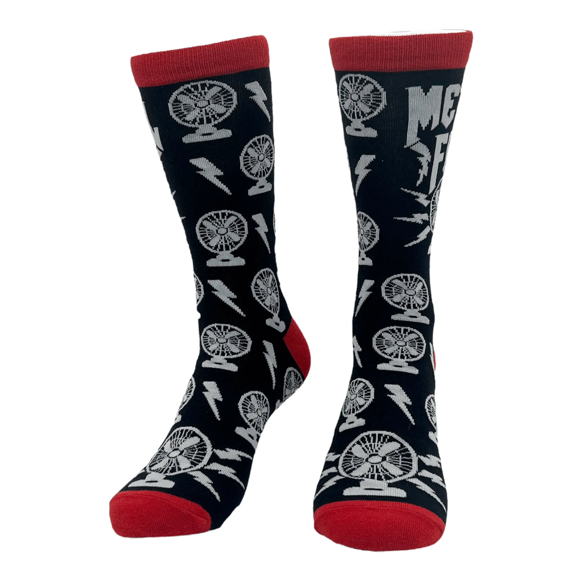 Men's Metal Fan Socks sold by Crazy Dog T-Shirts product image thumbnail 3