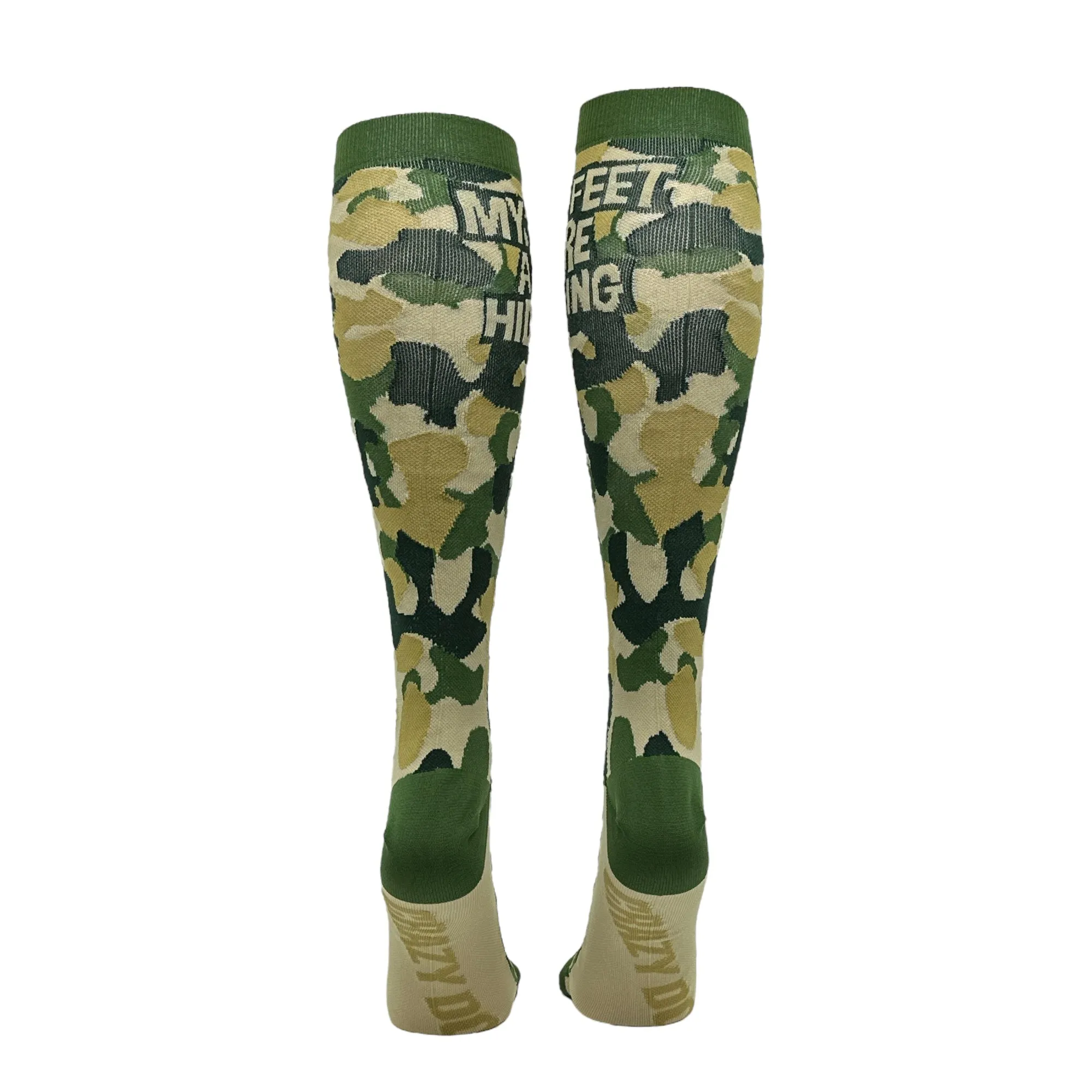 My Feet Are Hiding Compression Socks sold by Crazy Dog T-Shirts product image thumbnail 3