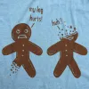 My Leg Hurts. Huh? Gingerbread Men's T Shirt sold by Crazy Dog T-Shirts