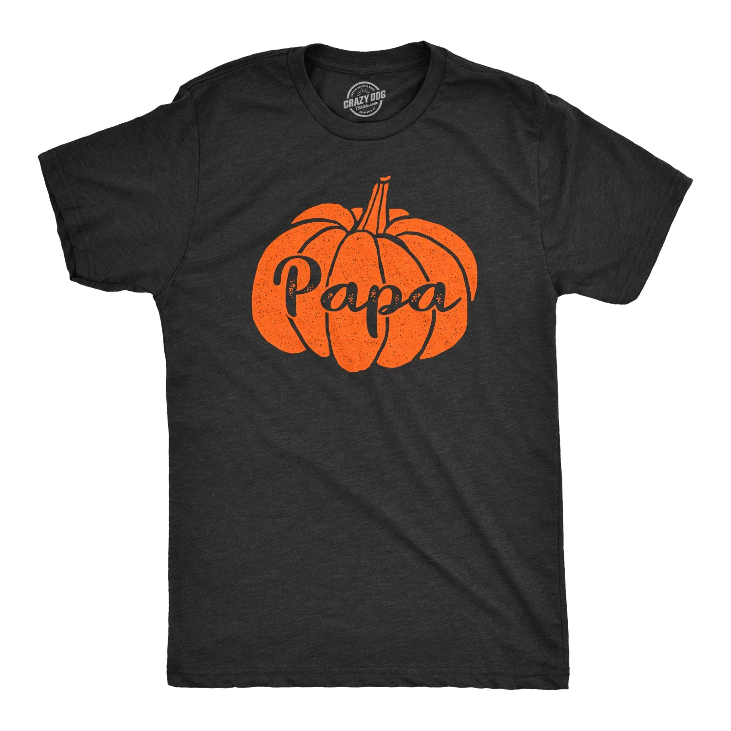 Papa Pumpkin Men's T Shirt sold by Crazy Dog T-Shirts