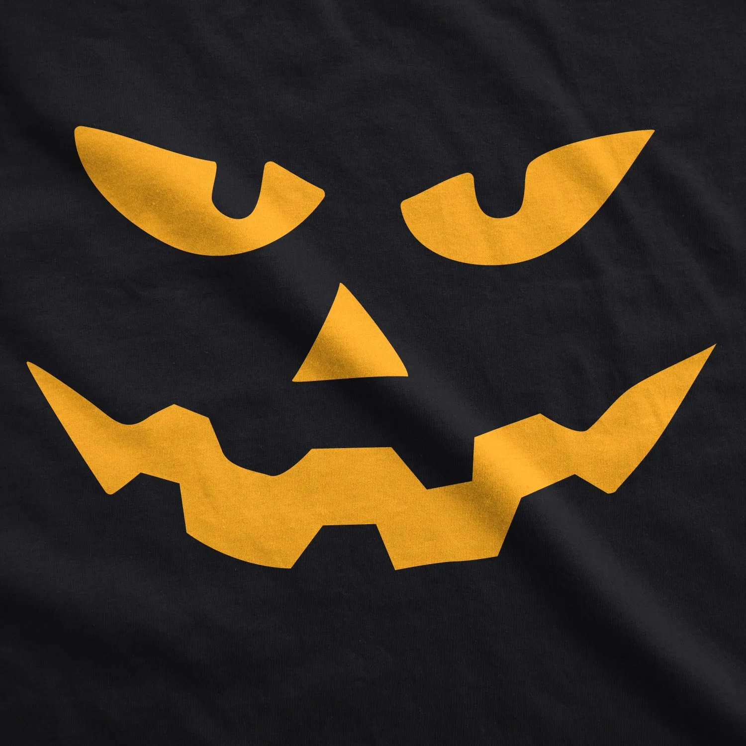 Triangle Nose Pumpkin Face Halloween Men's T Shirt sold by Crazy Dog T-Shirts product image thumbnail 2