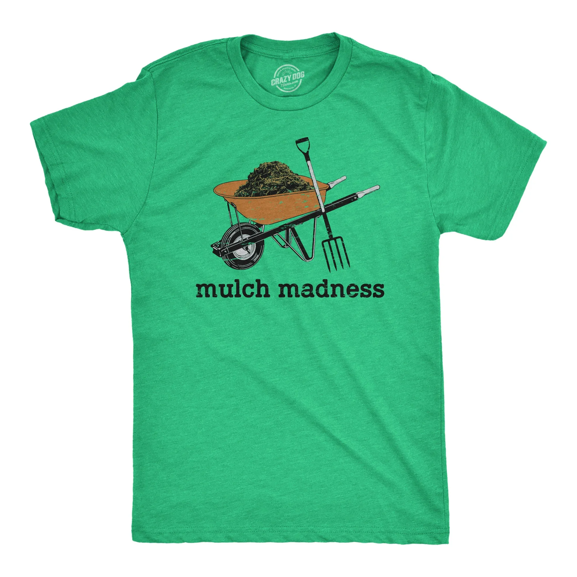 Mulch Madness Men's T Shirt sold by Crazy Dog T-Shirts
