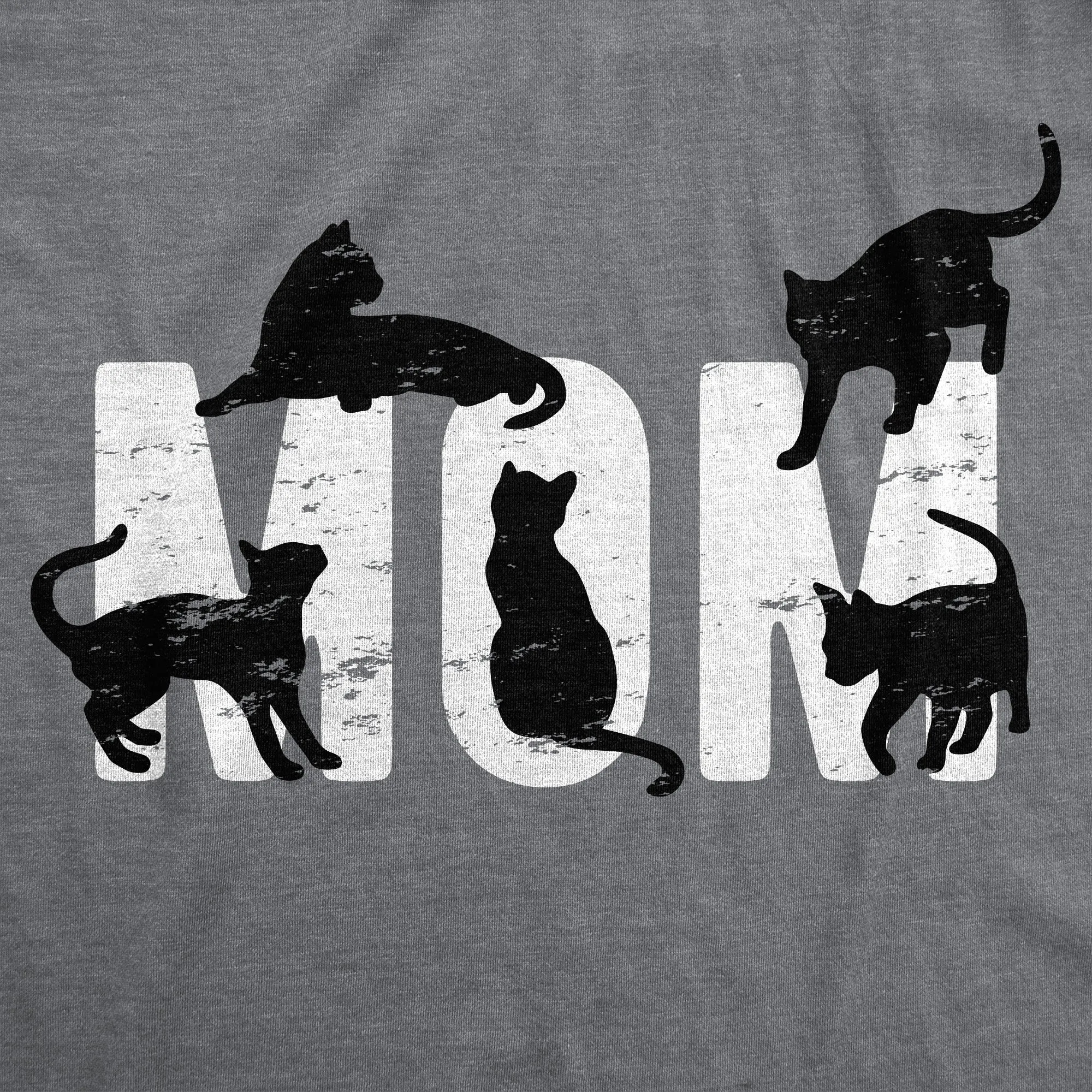 Cat Mom Women's T Shirt sold by Crazy Dog T-Shirts product image thumbnail 2