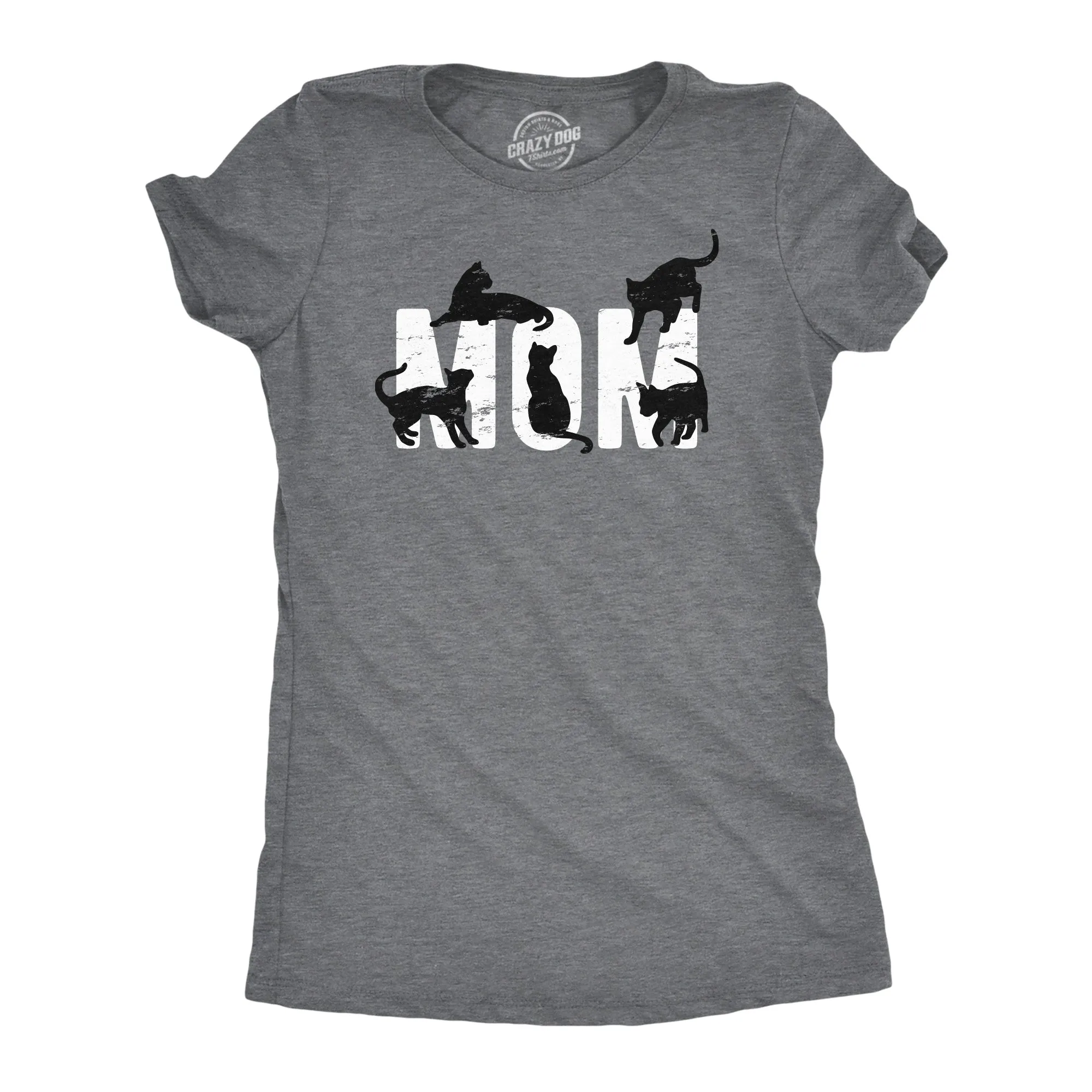 Cat Mom Women's T Shirt sold by Crazy Dog T-Shirts
