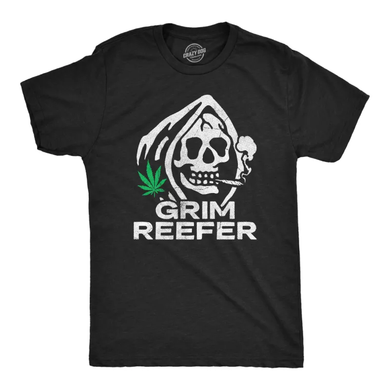 Grim Reefer Men's T Shirt sold by Crazy Dog T-Shirts