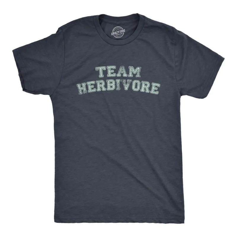 Team Herbivore Men's T Shirt sold by Crazy Dog T-Shirts