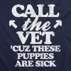 Call The Vet Cuz These Puppies Are Sick Men's Tank Top sold by Crazy Dog T-Shirts