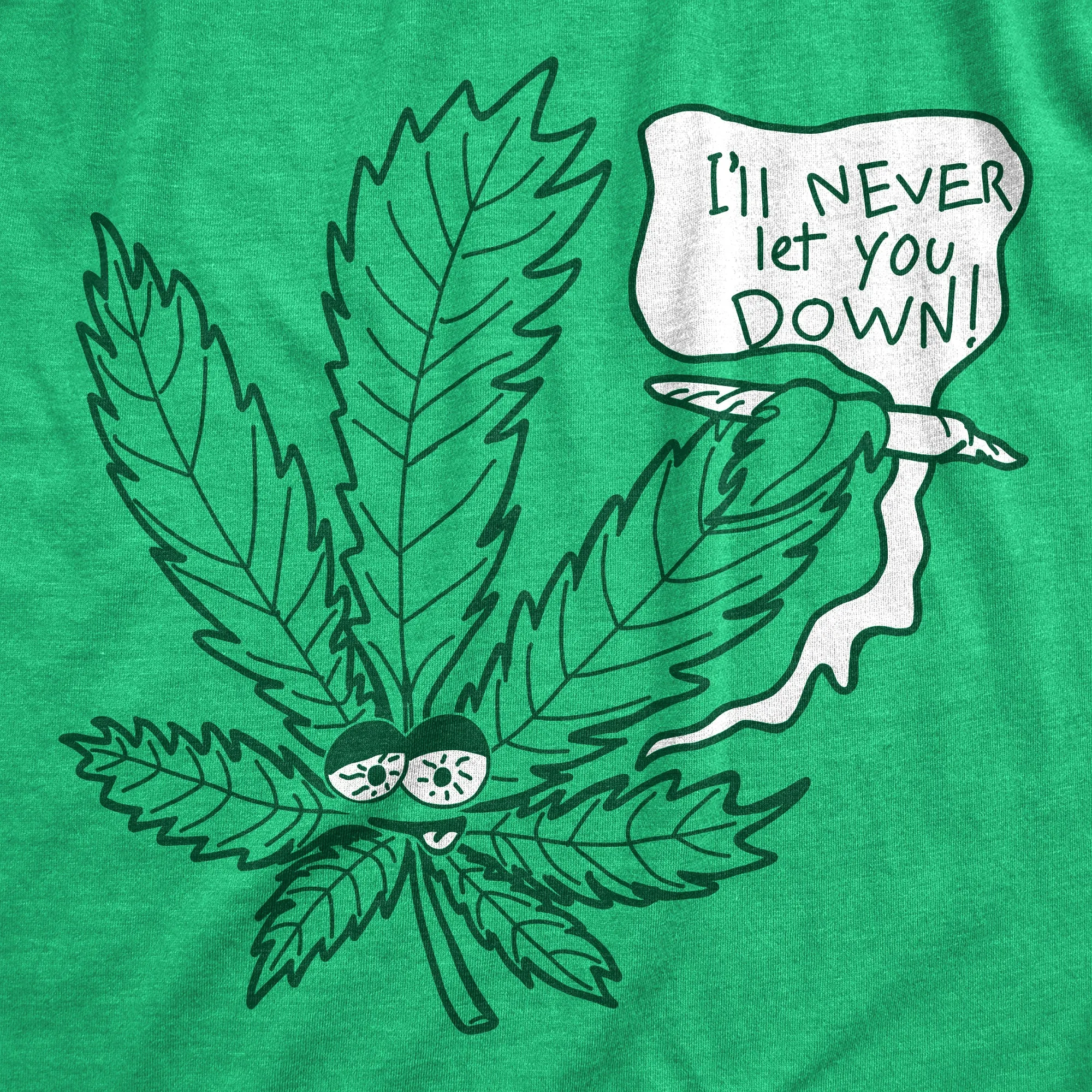 I'll Never Let You Down Men's T Shirt sold by Crazy Dog T-Shirts product image thumbnail 2