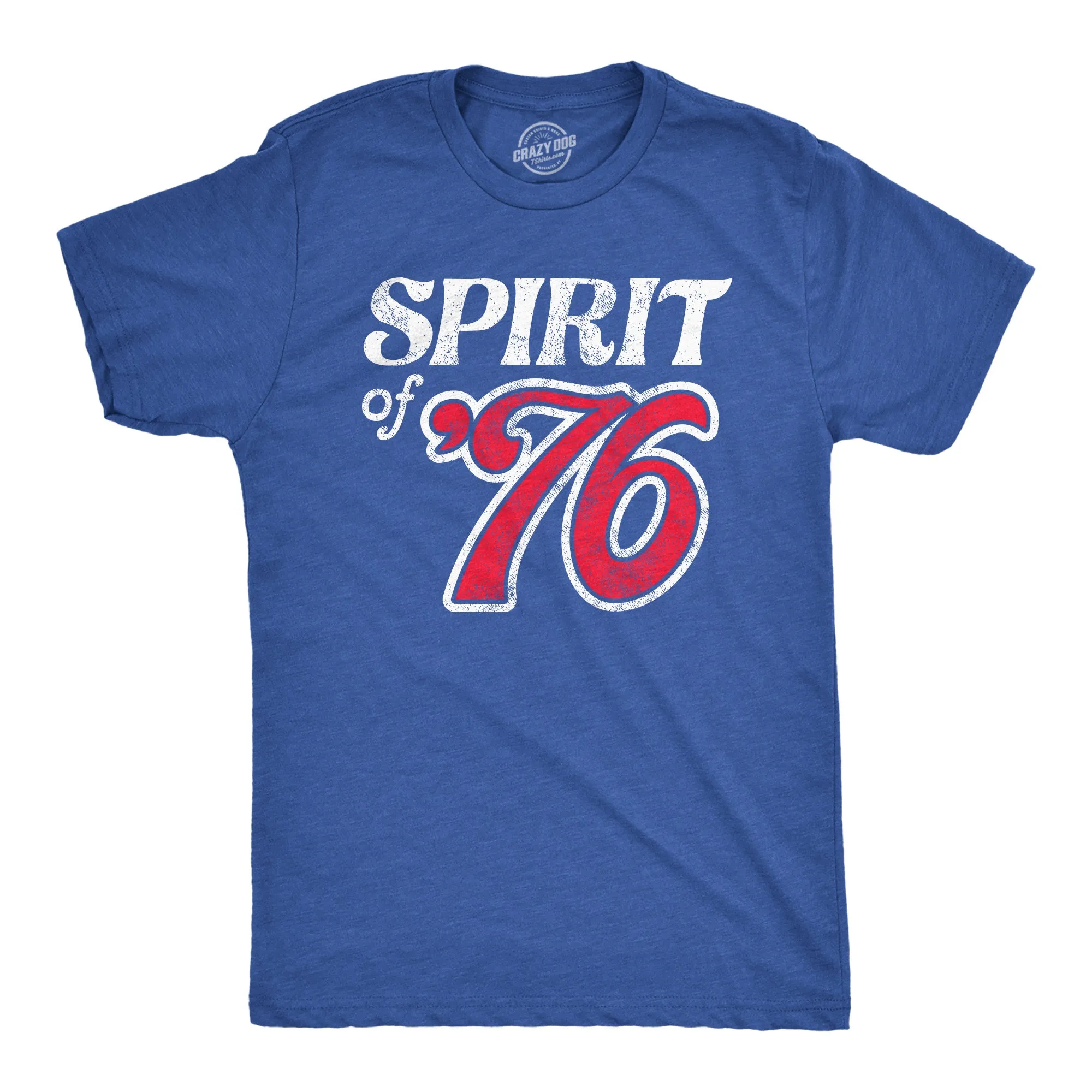 Spirit Of 76 Men's T Shirt sold by Crazy Dog T-Shirts