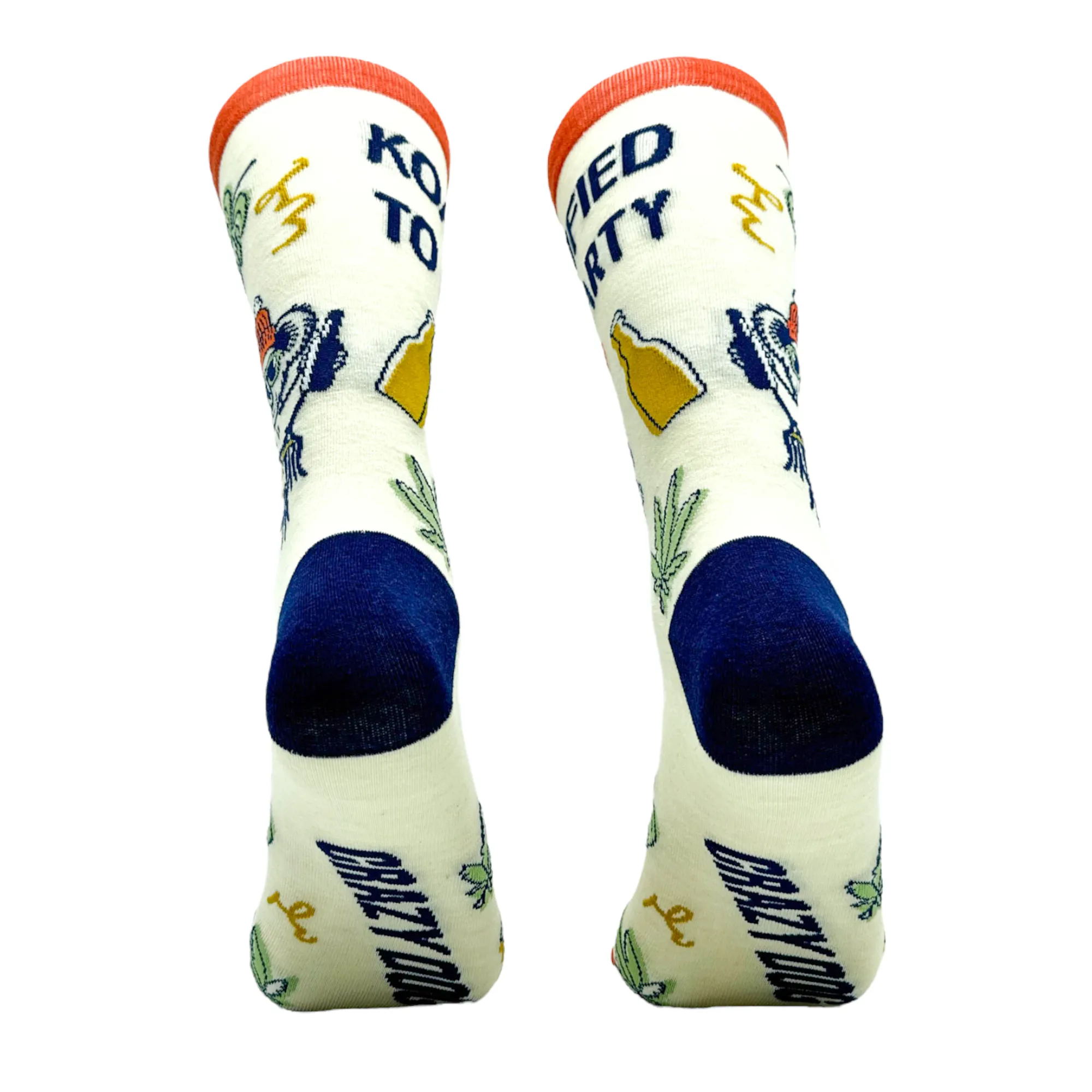 Men's Koalified To Party Socks sold by Crazy Dog T-Shirts product image thumbnail 4