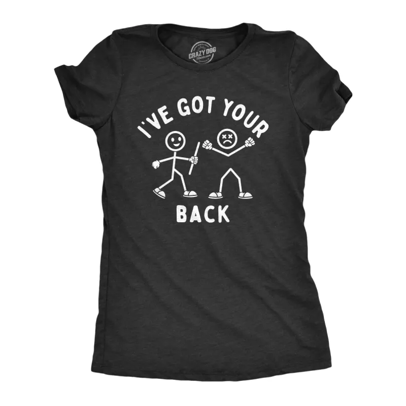 Ive Got Your Back Women's T Shirt sold by Crazy Dog T-Shirts