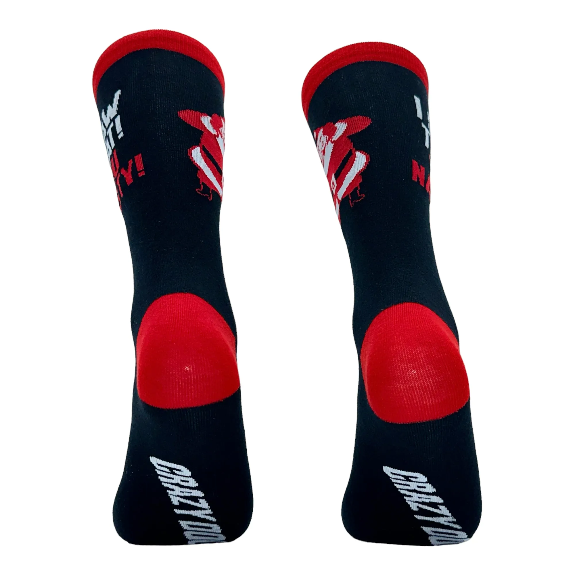 Men's I Saw That You Nasty Socks sold by Crazy Dog T-Shirts product image thumbnail 4