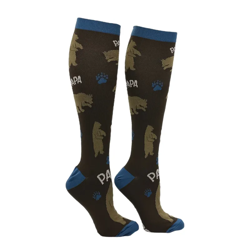 Papa Bear Compression Socks sold by Crazy Dog T-Shirts