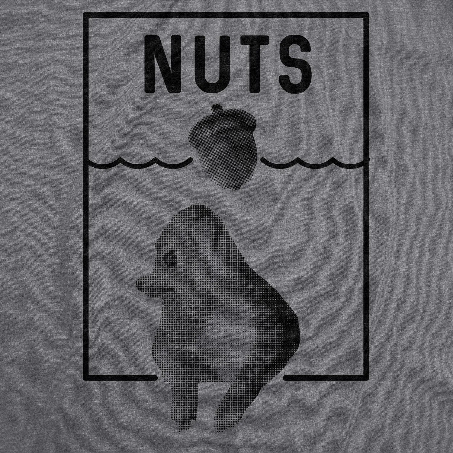 Nuts Jaws Squirrel Parody Women's T Shirt sold by Crazy Dog T-Shirts product image thumbnail 2
