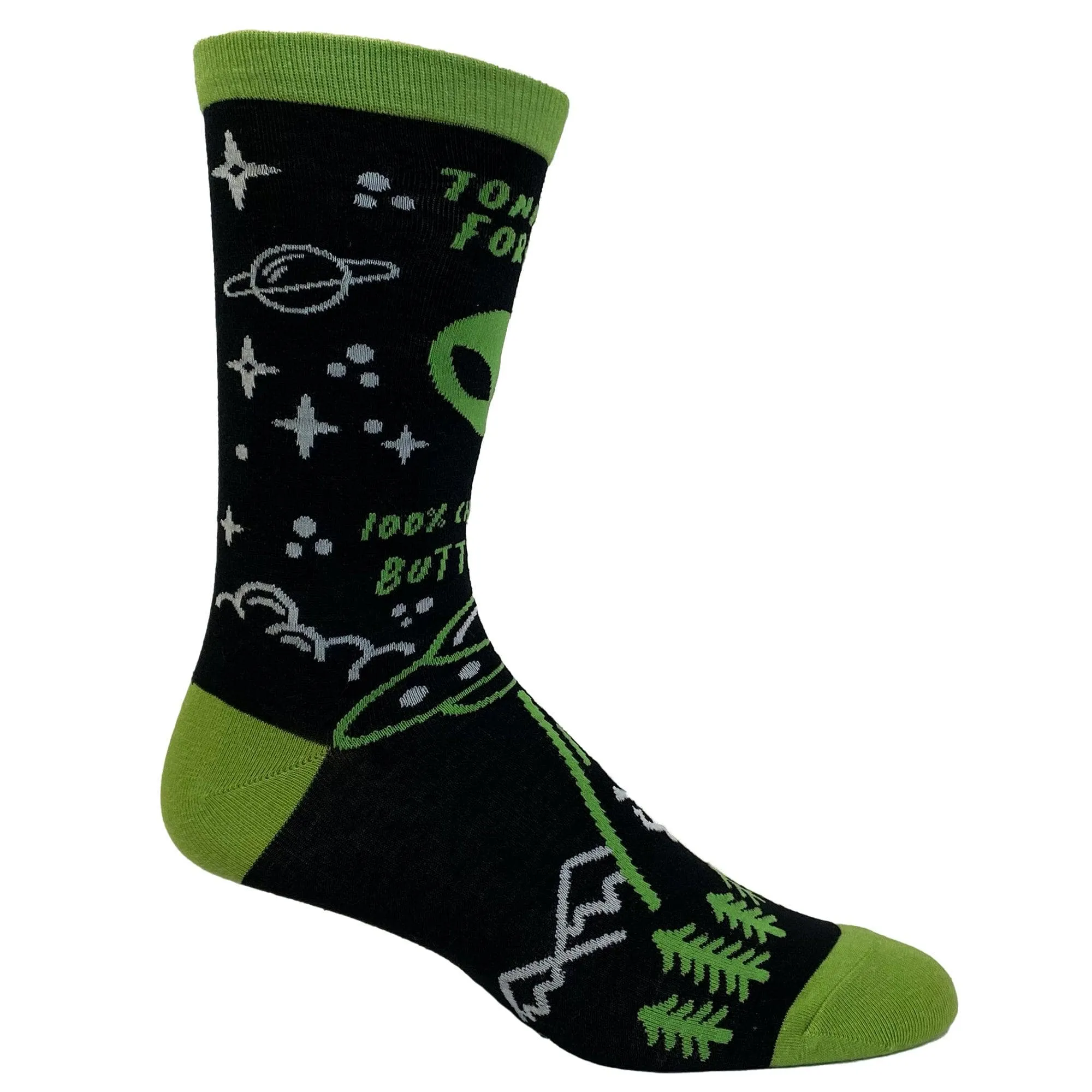 Mens 100% Chance Of Butt Stuff Socks sold by Crazy Dog T-Shirts product image thumbnail 4