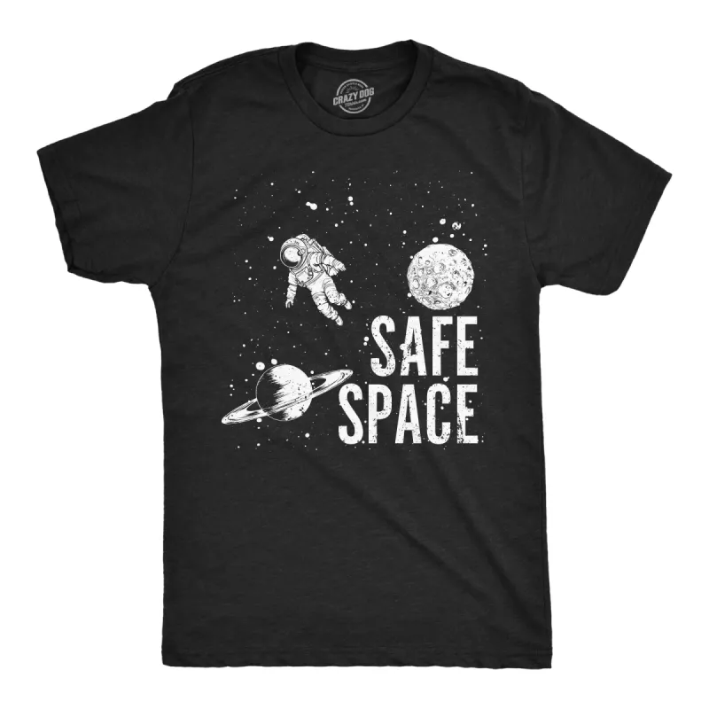 Safe Space Men's T Shirt sold by Crazy Dog T-Shirts