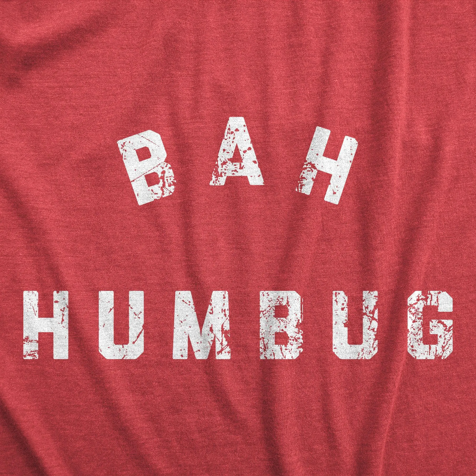 Bah Humbug Men's T Shirt sold by Crazy Dog T-Shirts product image thumbnail 2